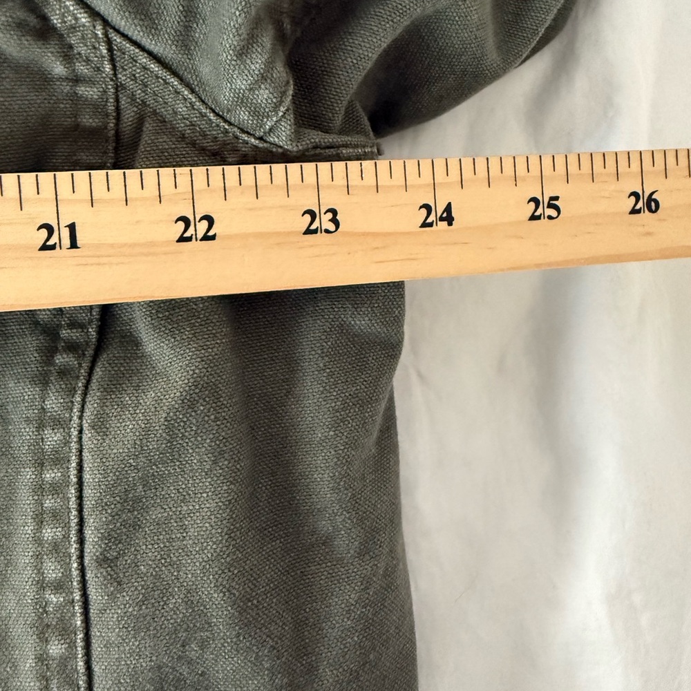 Orvis Men's Green Chore Jacket with Brown Corduroy Accents EUC 0053 - Picture 5 of 8